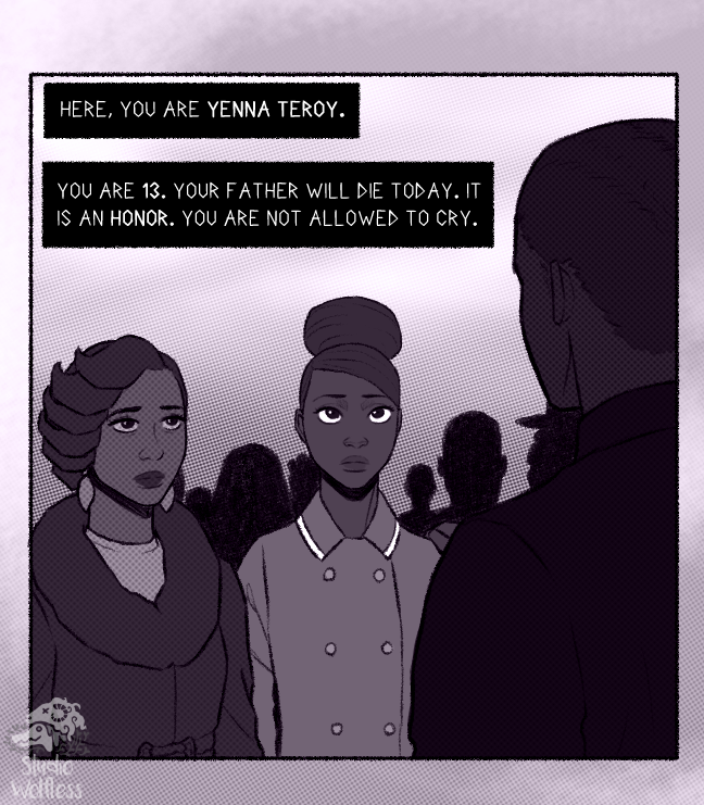 Here You Are Yenna Comic by Trey Briggs and Monté Miller